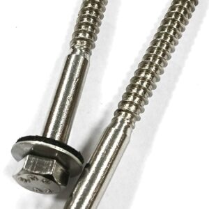 Hex Lag screw with EPDM washers