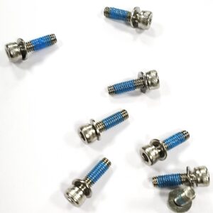 Socket head cap sems screw with Nyloc patch