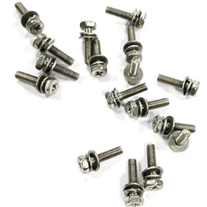 Phillips hex sems screw