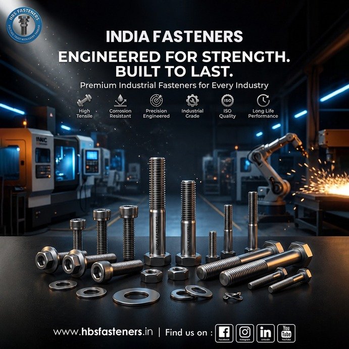 Premium stainless steel fasteners and industrial fastening solutions in India